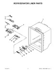 Diagram for 04 - Refrigerator Liner Parts