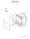 Diagram for 01 - Oven Parts