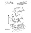 Diagram for 4 - Shelf Parts