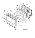 Diagram for 4 - Oven Door