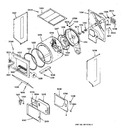 Diagram for 2 - Dryer - Cabinet, Drum & Heater