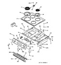 Diagram for 1 - Cooktop & Control Panel