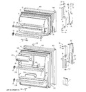 Diagram for 1 - Doors