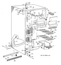 Diagram for 2 - Freezer Section