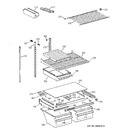 Diagram for 4 - Shelf Parts