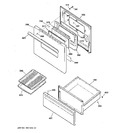 Diagram for 3 - Door & Drawer Parts