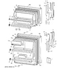 Diagram for 1 - Doors