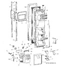 Diagram for 1 - Freezer Door