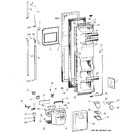 Diagram for 1 - Freezer Door