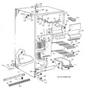 Diagram for 2 - Freezer Section