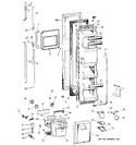 Diagram for 1 - Freezer Door