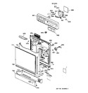 Diagram for 1 - Escutcheon & Door Assembly