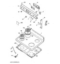 Diagram for 1 - Control Panel & Cooktop