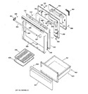 Diagram for 3 - Door & Drawer Parts