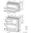 Diagram for 1 - Doors