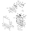 Diagram for 1 - Escutcheon & Door Assembly