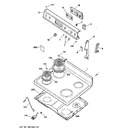 Diagram for 1 - Control Panel & Cooktop