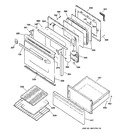 Diagram for 3 - Door & Drawer Parts