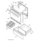 Diagram for 3 - Door & Drawer Parts