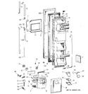 Diagram for 1 - Freezer Door