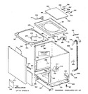 Diagram for 2 - Cabinet, Cover & Front Panel