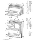 Diagram for 1 - Doors