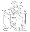 Diagram for 2 - Cabinet, Cover & Front Panel