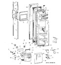 Diagram for 1 - Freezer Door