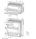 Diagram for 1 - Doors