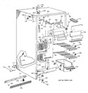 Diagram for 2 - Freezer Section