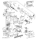 Diagram for 2 - Freezer Section