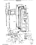 Diagram for 1 - Freezer Door