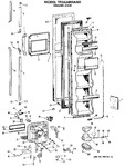 Diagram for 1 - Freezer Door