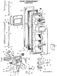 Diagram for 1 - Freezer Door