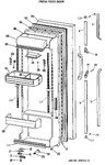 Diagram for 2 - Fresh Food Door