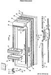 Diagram for 2 - Fresh Food Door