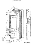 Diagram for 2 - Fresh Food Door