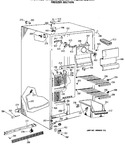 Diagram for 2 - Freezer Section