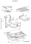 Diagram for 4 - Shelf Parts