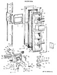 Diagram for 1 - Freezer Door