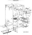 Diagram for 2 - Freezer Section