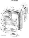 Diagram for 2 - Fresh Food Door