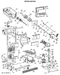 Diagram for 2 - Freezer Section