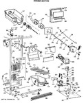 Diagram for 3 - Freezer Section