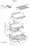 Diagram for 4 - Shelf Parts