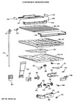 Diagram for 5 - Compartment Separator Parts