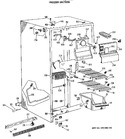 Diagram for 2 - Freezer Section