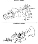 Diagram for 4 - Drum & Duct Assembly