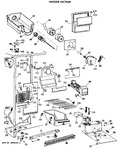 Diagram for 2 - Freezer Section