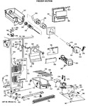 Diagram for 2 - Freezer Section